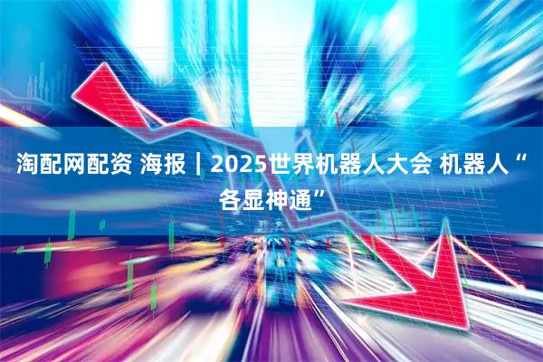 淘配网配资 海报｜2025世界机器人大会 机器人“各显神通”